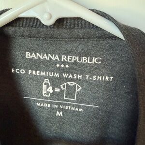 Banana Republic Gray Eco Premium Wash T-Shirt